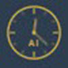 Leverage AI Strategies clock logo
